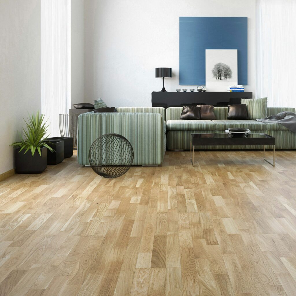 3 strip oak engineered wood flooring, natural coloured engineered wood flooring, short plank engineered wood flooring
