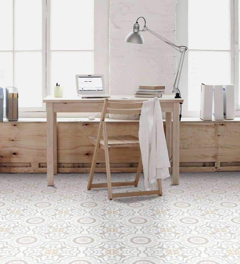 Pastel Patterned Floor Tile Ideas